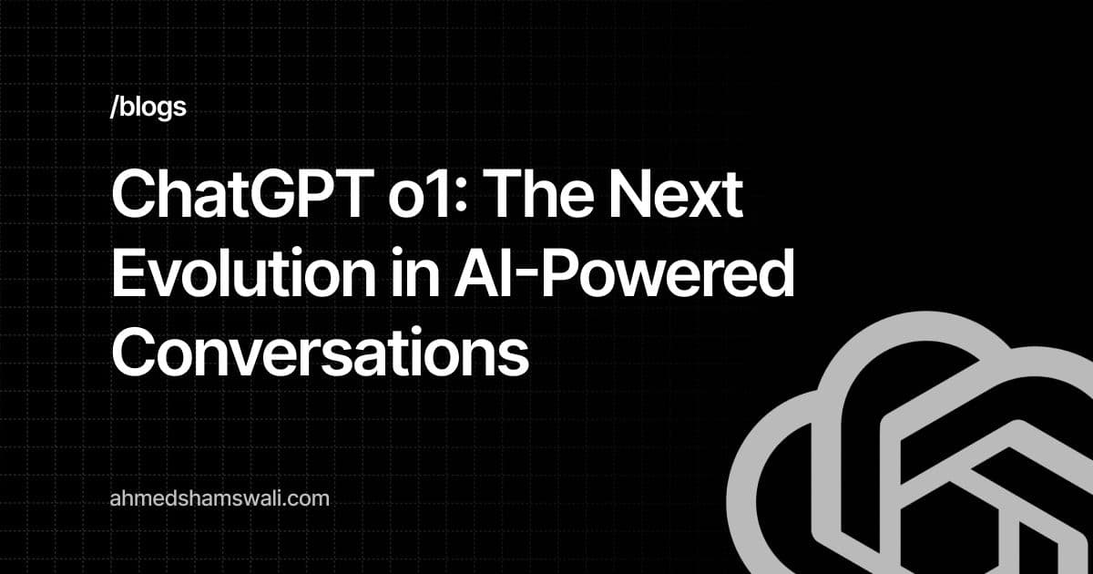 ChatGPT O1: The Next Evolution in AI-Powered Conversations