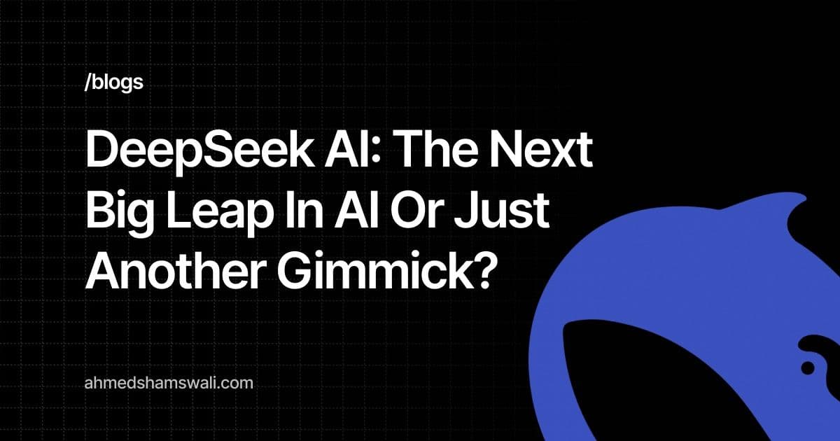 Deepseek AI: The Next Big Leap in AI or Just Another Gimmick?